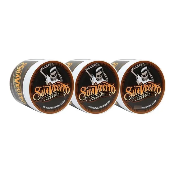 Suavecito Pomade ® Original 4oz Pomada Para Cabello 3pzs