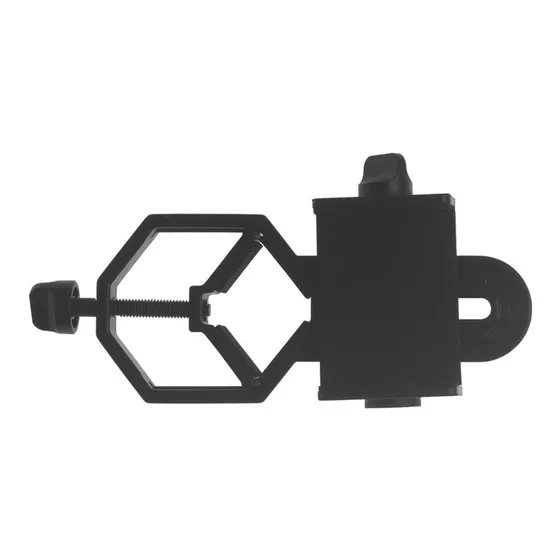 Suporte Adaptador Celular Microscópios Telescópio Binóculo