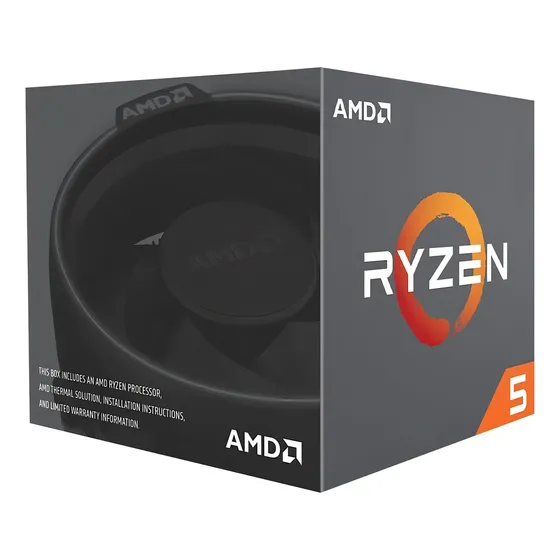 Processador Ryzen 5 1400 4 Núcleos 3.4ghz + Cooler
