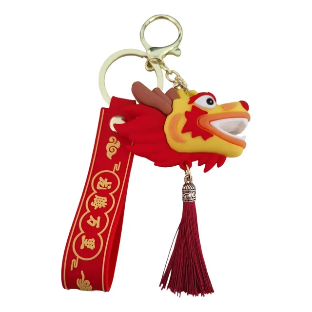 Llavero De Goma Gato De La Fortuna Suerte Maneki Neko Regalo