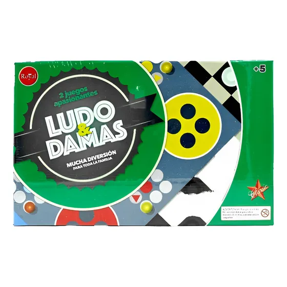 Juego De Mesa Ludo Y Dama Royal 2020, Editorial 36889.