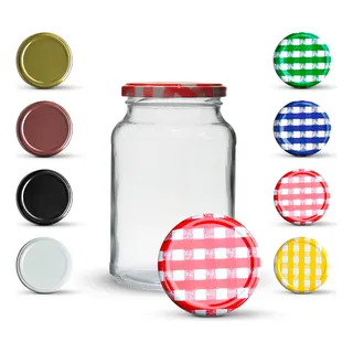 15 Potes Conserva 600ml De Vidro Com Tampa MetĂĄlica E Lacres Cor Vermelho Xadrez 15 Potes Conserva 600ml De Vidro Com Tampa MetĂĄlica E Lacres Cor Vermelho Xadrez