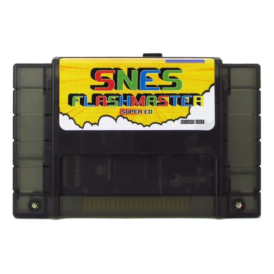 Everdrive Snes Flashcard Para Super Nitendo Com Varios Jogos