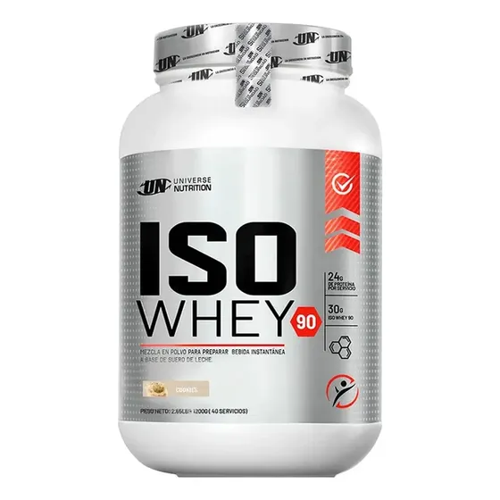Proteína Iso Whey 1.1kg Universe Nutrition Sabor Cookies And Cream | Cuotas sin interés