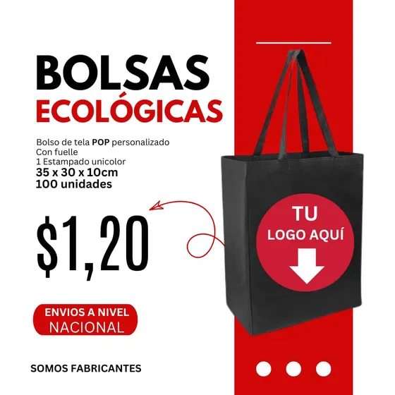 Bolsas Ecológicas Con Logo