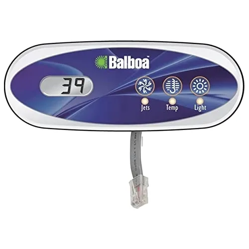 Balboa Control Lcd Boton Parte Superior Luz Indicadora