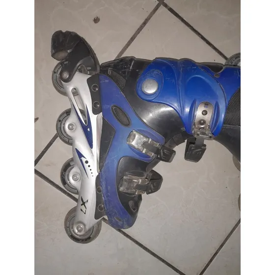 Patins Em Ótimo Estado N 40  X 7 Rodas Acec S 72mml Sp 