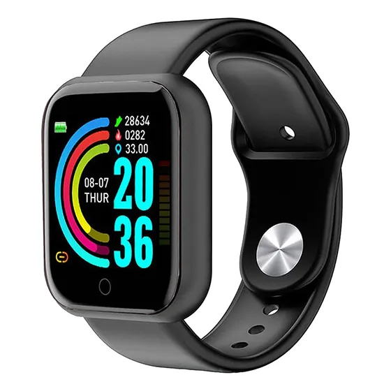 Relógio Digital Smartwatch D20 Android Ios Bluetooth