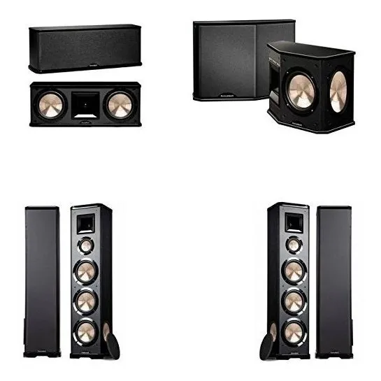 Bic Acoustech Pl-980 5.0 Sistema Cine Casa-nuevo