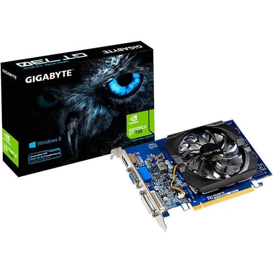 Gigabyte Tarjeta De Video Geforce Gt 730 2gb Ddr3 Pciexpress