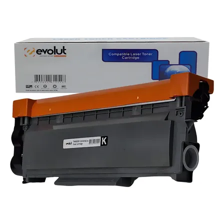Toner Compatível Evolut Tn660 Tn2340 Tn2370 Para Brother Preto Preto Black
