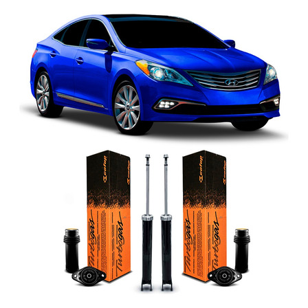 2 Amortecedores Kit Suspensão Traseira Azera 2012 2013 2014 2 Amortecedores Kit Suspensão Traseira Azera 2012 2013 2014