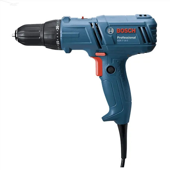 Parafusadeira Bosch 10mm 400w Gsr 7-14e Cabo 4m Profissional