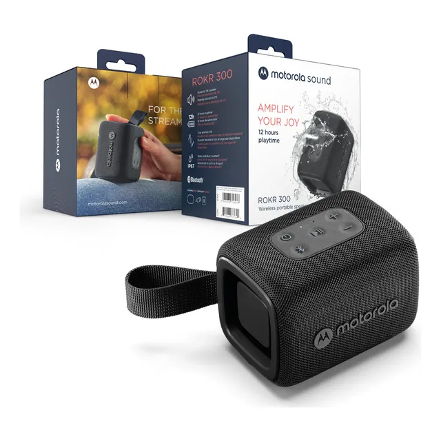 Bocina Motorola Sound Rokr 300 Color Negro