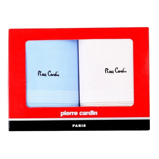 Pañuelos De Hombre Estampados Pierre Cardin Set X2