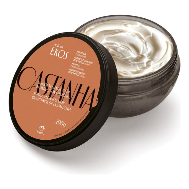 Ekos Castanha Manteiga Hidratante Para O Corpo 200 G Ekos Castanha Manteiga Hidratante Para O Corpo 200 G