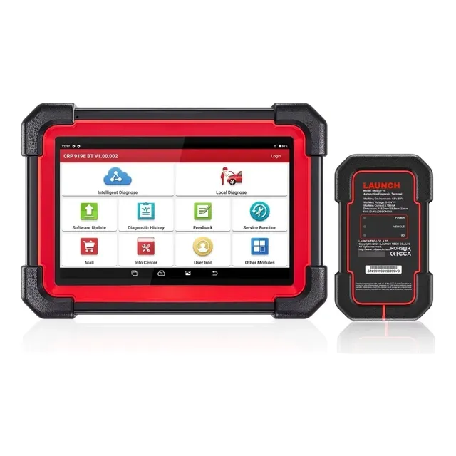 Launch Scanner Automotivo Obd2 Crp919e Crp 919e Can Fd 31