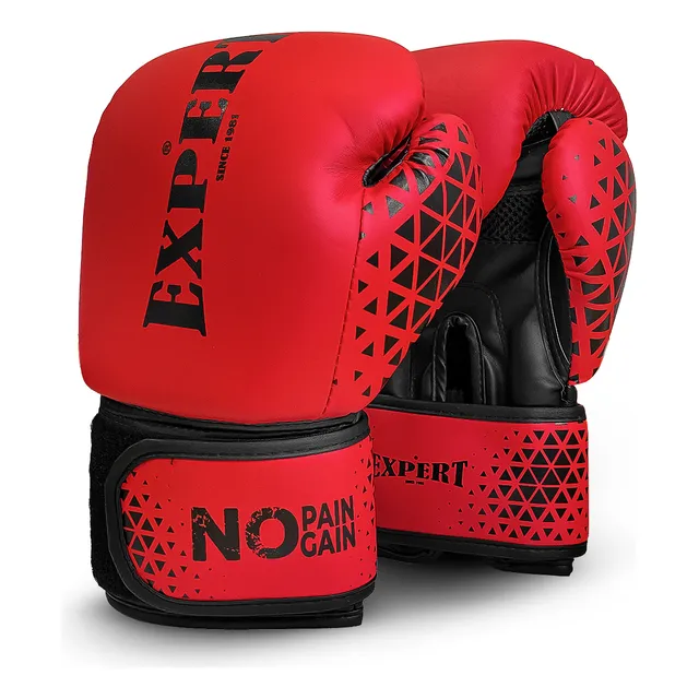 Guantes De Boxeo Expert No Pain No Gain Profesionales El Rey