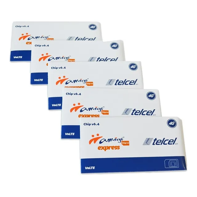 75 Chip Telcel R7 Puebla Guerrero Tlaxcala