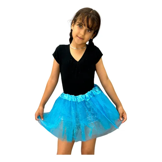 Tutú Infantil Falda Para Disfraz Halloween Of-1512