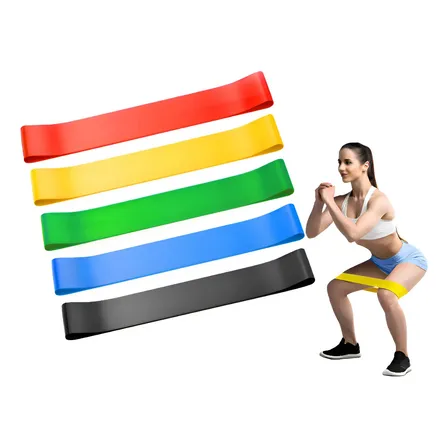 Bandas Elásticas De Resistencia Con 5 Niveles Para Entrenami