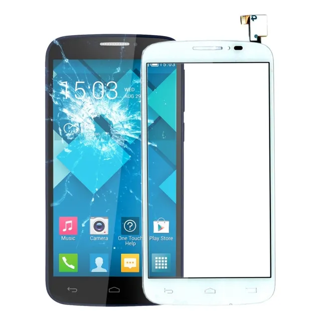 Sjp Sroje Panel Táctil Blanco Para Alcatel One Touch Pop
