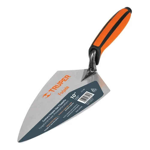 Cuchara Albañil Filadelfia 10' Mango Bimaterial Truper 11232