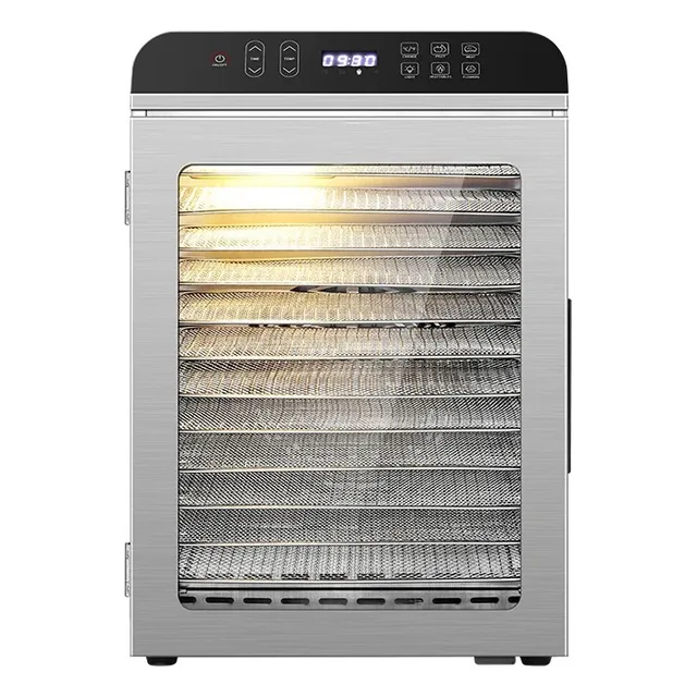 Deshidratador Vegetales Carne 12 Band Panoramico Luz 290usd