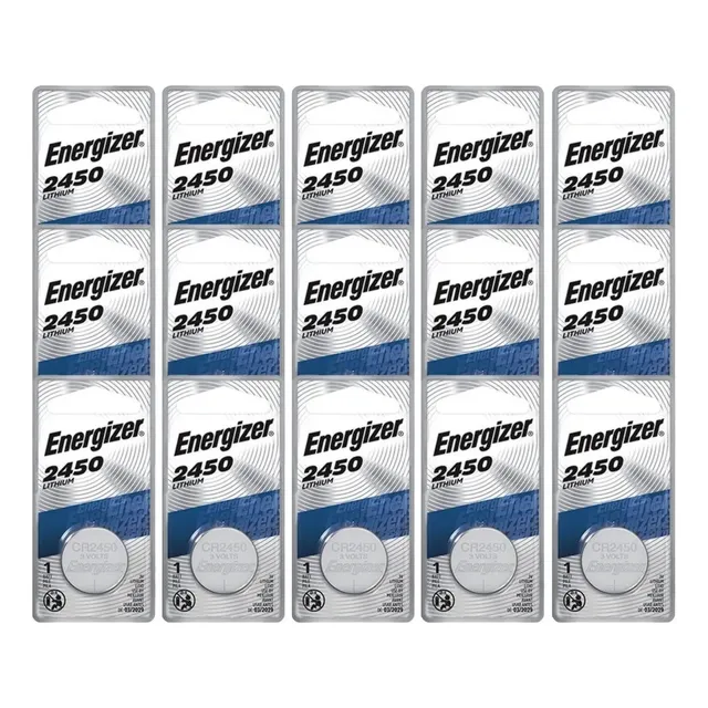 Pila Energizer Lithium Coin Cr2450 1 Unidad 3v Pack X6