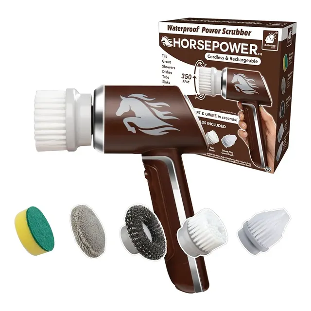Limpiador Eléctrico Recargable Ruby® Horsepowertm