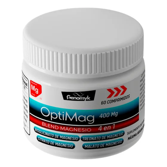 Optimag X 60 Comprimidos (magnesio 4 En 1) Sabor Neutro