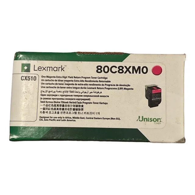 Toner Lexmark 80c8xm0 Magenta Extra Alto Rendimiento Nuevo