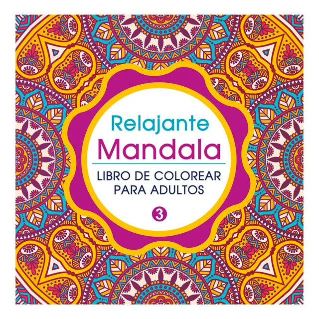 Libro De Colorear Relajante Mandala Para Adultos 64 Páginas, De Great Moments Publishing. Relajante Mandala Editorial Grupo Bestway, Tapa Blanda, Edición Pasta Blanda En Español, 2023
