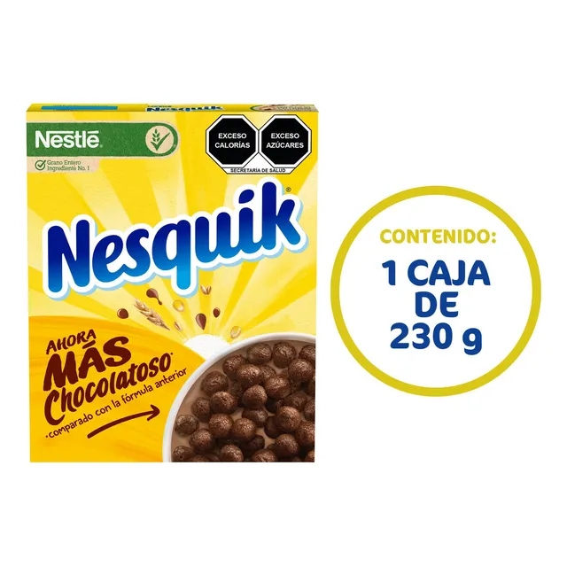 Cereal Nestlé Nesquik Sabor Chocolate 230g