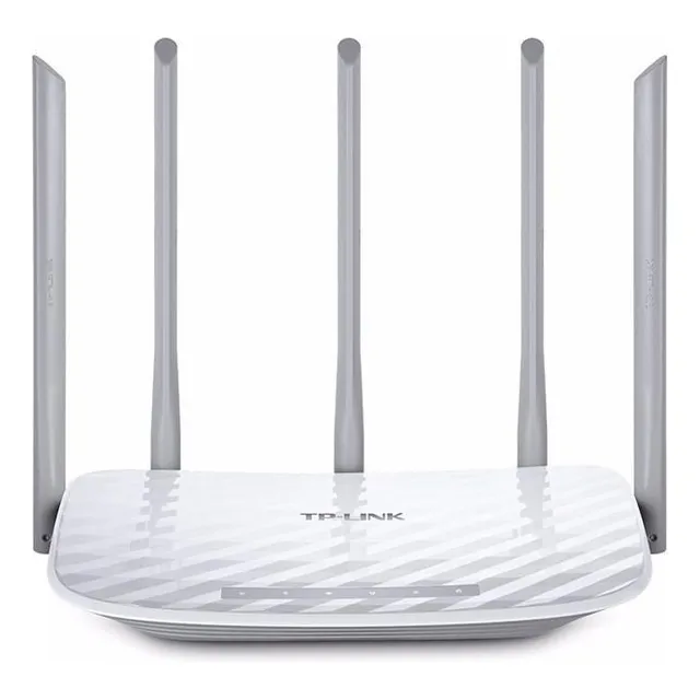 Router Archer C60 5 antenas TP-Link blanco Dual Band AC1350