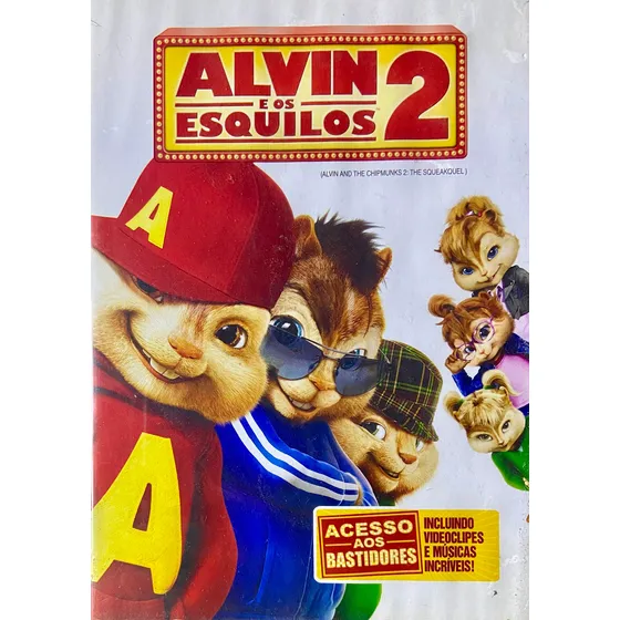 Dvd Alvin E Os Esquilos 2 - Original E Lacrado