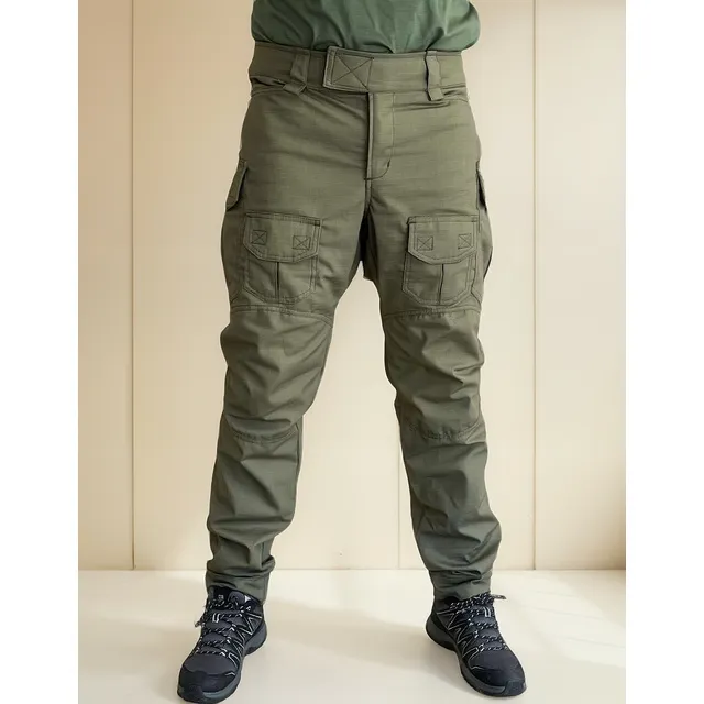 Calça Tática Operacional Cargo Uniforme Segurança Cáqui 