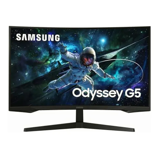 Samsung Monitor 32 Odyssey G5 G55C 165 Hz, 1ms, Wqhd