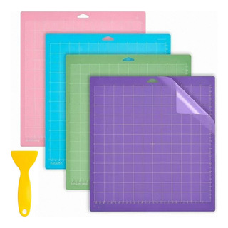 4 Pzas Tapete De Corte For Para Cricut Silhouette Cameo 12'' 4 Pzas Tapete De Corte For Para Cricut Silhouette Cameo 12''