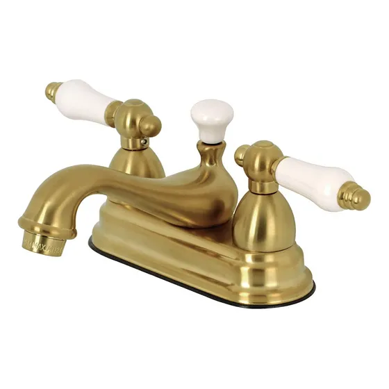 Kingston Brass Ks3607pl Grifo Baño Central 4  Laton