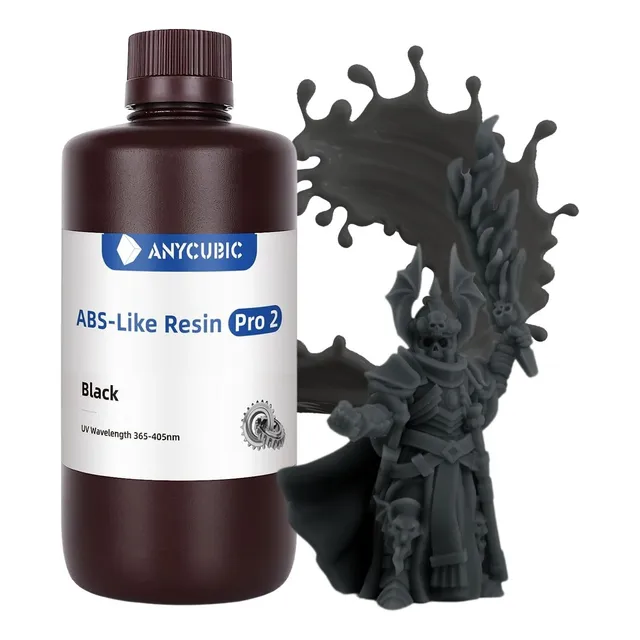 1 Kg Kilo Anycubic Abs Like Resina Impresion 3d Nuevo Dureza