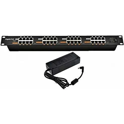 Inyector Poe Texas 802.3af Acceso Wifi 16a 48v 120w -negro