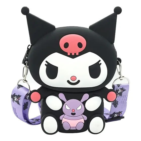 Bandolero Monedero De Kuromi Sanrio Cartera Silicón