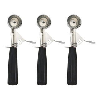 3 Piezas Juego Cucharas Para Galletas Cucharas Para Helado 3 Piezas Juego Cucharas Para Galletas Cucharas Para Helado