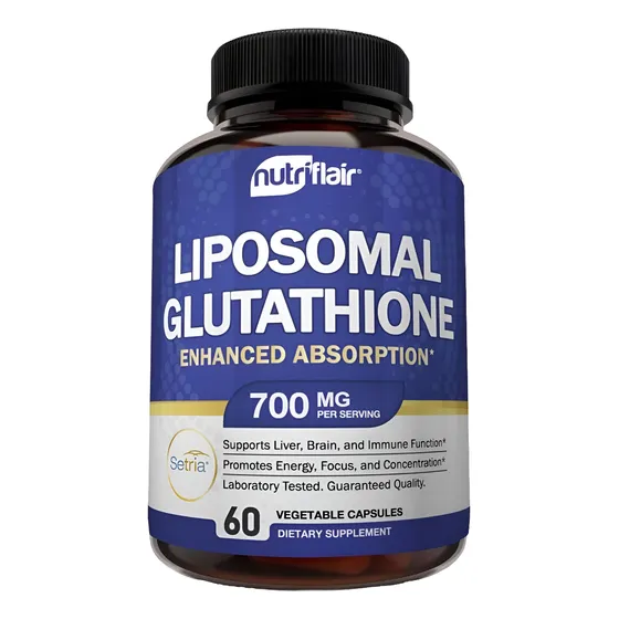 Suplemento Liposomal Glutathione 700mg 60 Cáp Nutriflair
