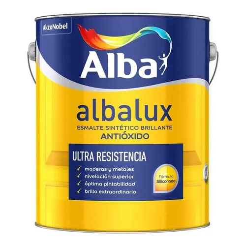 Esmalte Sintetico Albalux Colores 1lt Alba Mm
