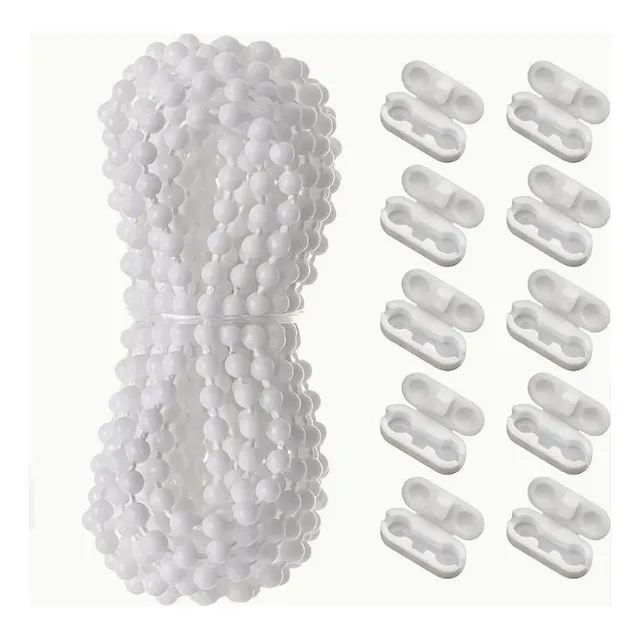 Cadenilla Para Cortina / Persiana Enrrollable + Conectores