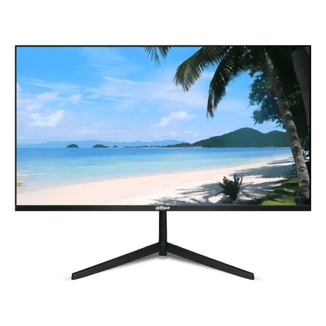Monitor Dahua con pantalla de 24" 60Hz 220V y resolución Full HD