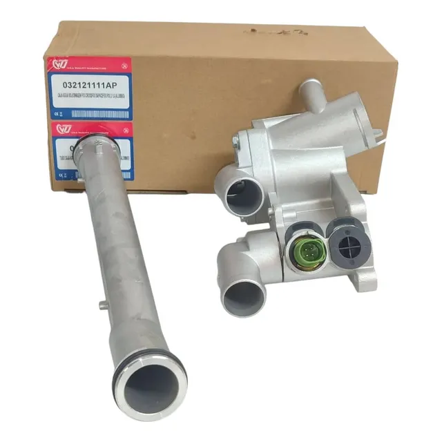 Caja Toma Agua Termostatica Volkswagen Fox 1.6 Con Tubo Agua