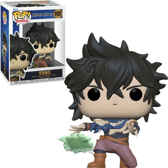 Funko Pop Yuno 1101 Black Clover Pronta Entrega Boneco